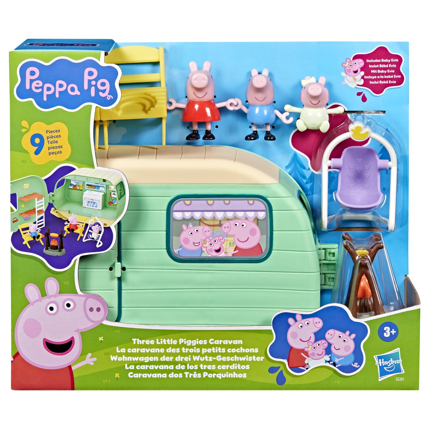 PEPPA PIG CARAVANA CELOR TREI PURCELUSI Hasbro - Default Title [ps:a947f1a7-2d81-49d6-9391-e0d7055395fd]