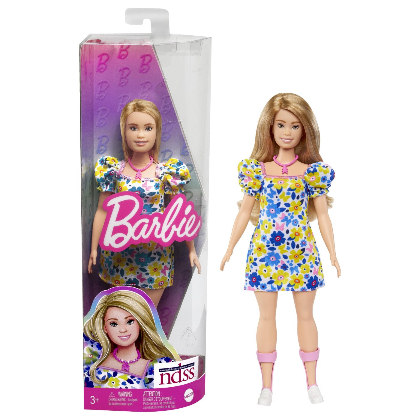 PAPUSA BARBIE FASHIONISTA BLONDA CU SINDROM DOWN [ps:11ba86e4-d0c9-404f-8581-f271a93fa381]