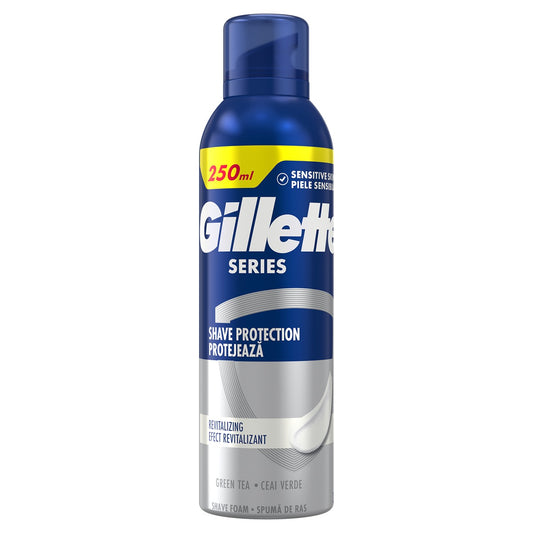 GILLETTE Series Sensitive, spuma de ras, 250 ml - Default Title [ps:1767ec50-3286-4ed8-a30b-e1608987cd10]