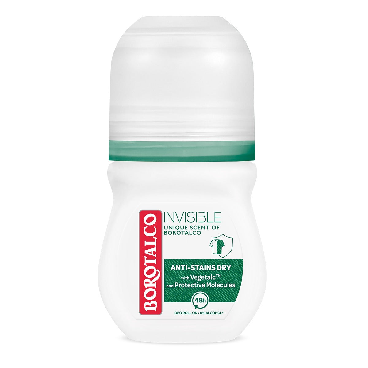BOROTALCO Invisible Green, roll-on, 50 ml [ps:3645bc0b-6f7a-4225-9270-a50f9712341e]