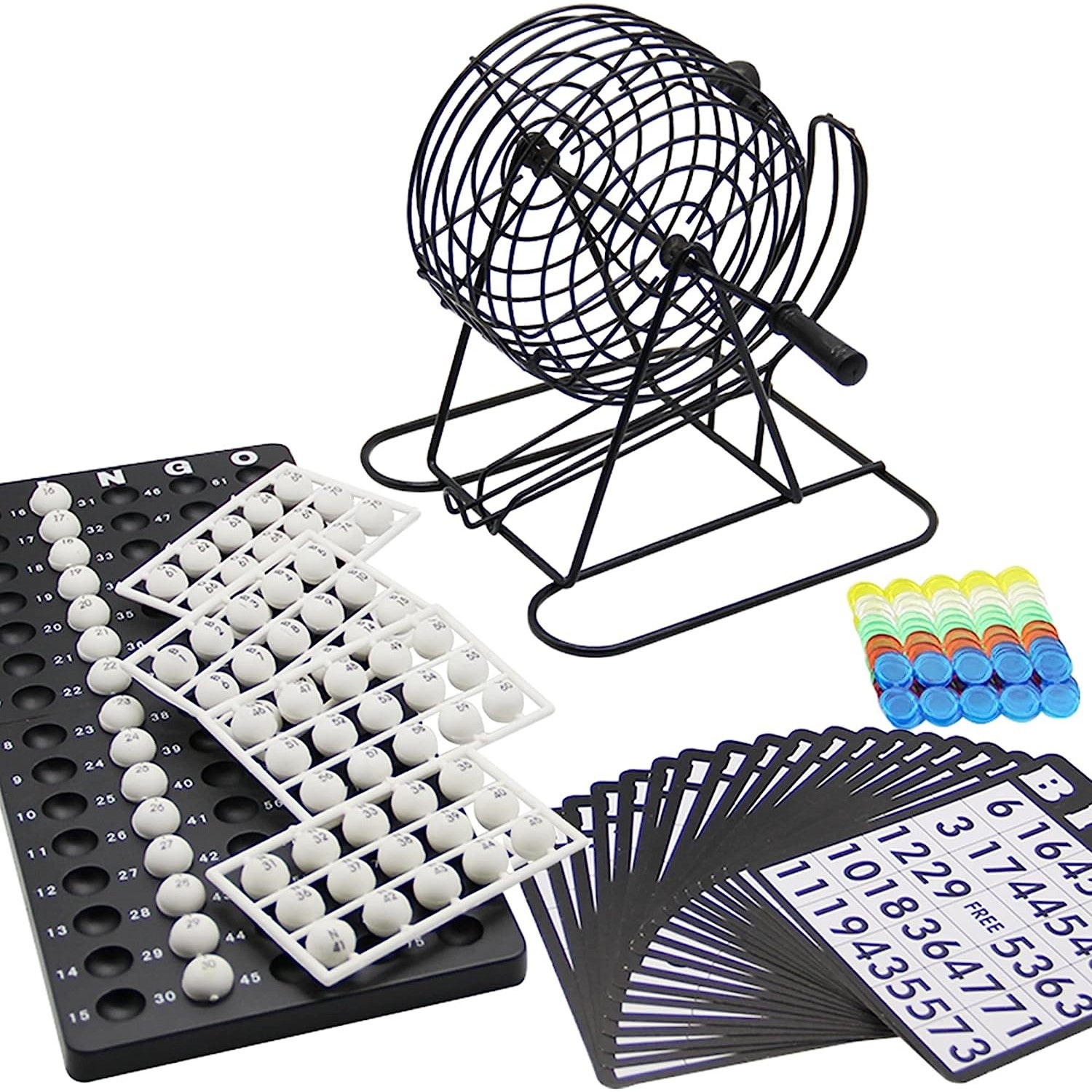 Joc Bingo Flippy din Metal, 75 Bile, Portabil - Negru - Default Title [ps:795ab794-feed-444b-9589-7f45720b961c]