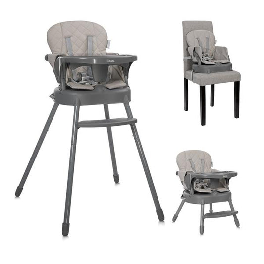 Scaun Masa Copii 3 in 1 Lorelli Siesta, Beige Leather - Beige Leather [ps:cd0c0aab-77f2-4cf7-8828-074d7ef82047]