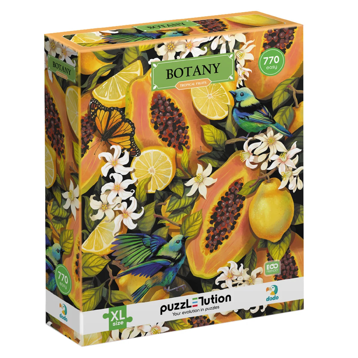 Puzzle Botany Tropical Fruits Dodo Toys, 770 piese - Default Title [ps:3d64a9fd-79e1-47a2-964b-63821acae622]