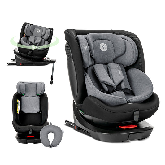 Scaun Auto Lorelli Concord Pro, Rotativ 360, Isofix, Black - Grey [ps:1ed60dbc-226b-4ba7-9880-21911bbe8404]