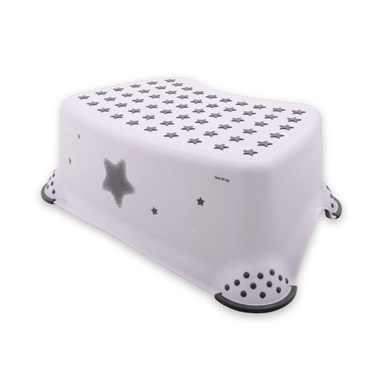 Inaltator Baie Antiderapant Lorelli, Stars White - Alb [ps:a45ddb73-25ff-4eec-a3bc-1e2c49f94a02]