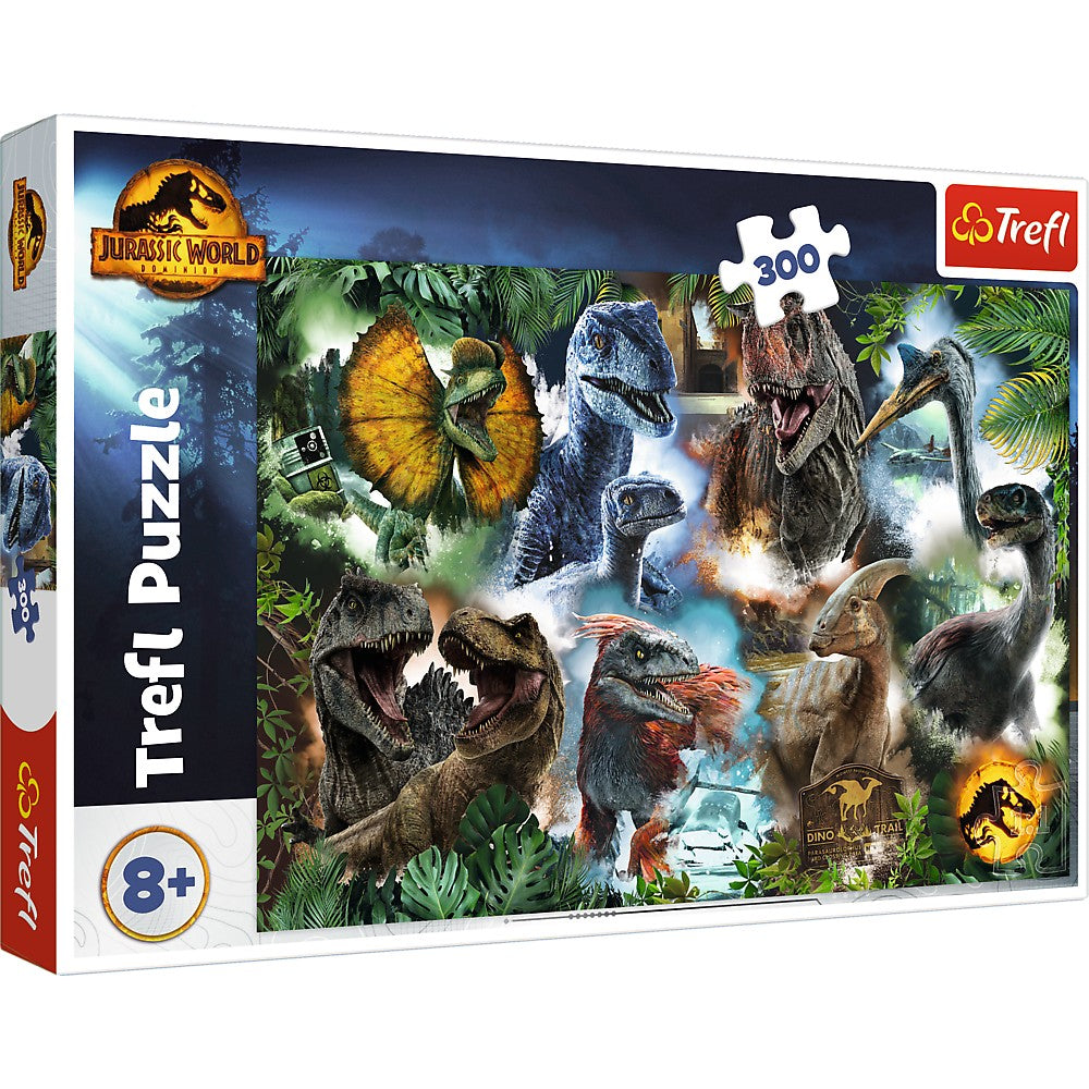PUZZLE TREFL 300 JURRASIC WORLD DINOZAURII FAVORITI - Default Title [ps:175f7fd0-b5fa-48bb-9164-29cca0ee63dc]