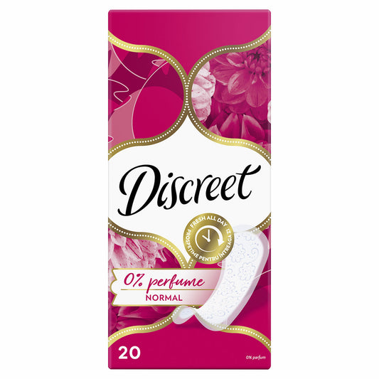 DISCREET Normal Plus, absorbante zilnice, 20 buc [ps:945b7b6f-9579-4375-8790-c9d0cd07b316]