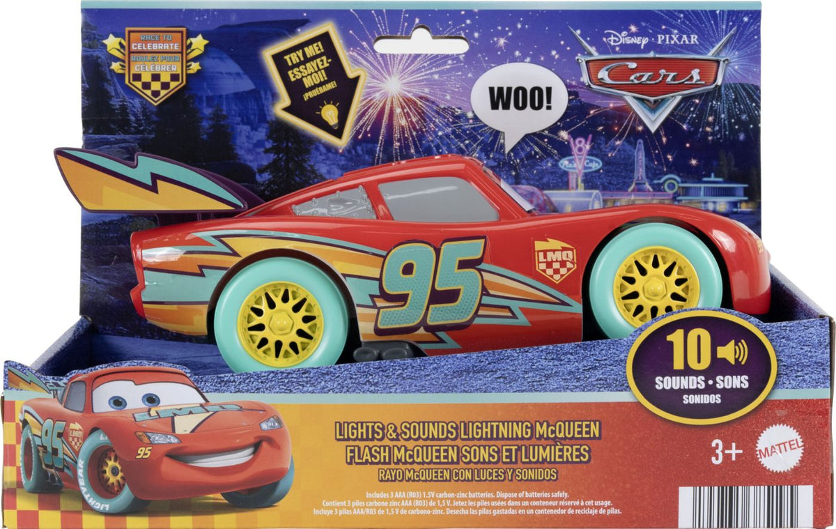 Mașinuță Fulger McQueen cu Lumini și Sunete Mattel - Default Title [ps:c6f06b40-1978-4e3f-8a22-3e4698a46e35]