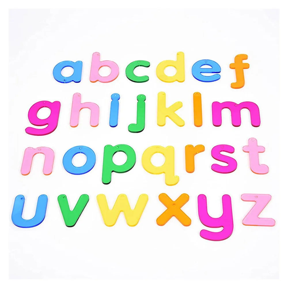 Litere Transparente Rainbow Letters TickiT, 26 buc. - Default Title [ps:27cf76d2-5b7e-4e7f-80f7-fb5254ed8f55]
