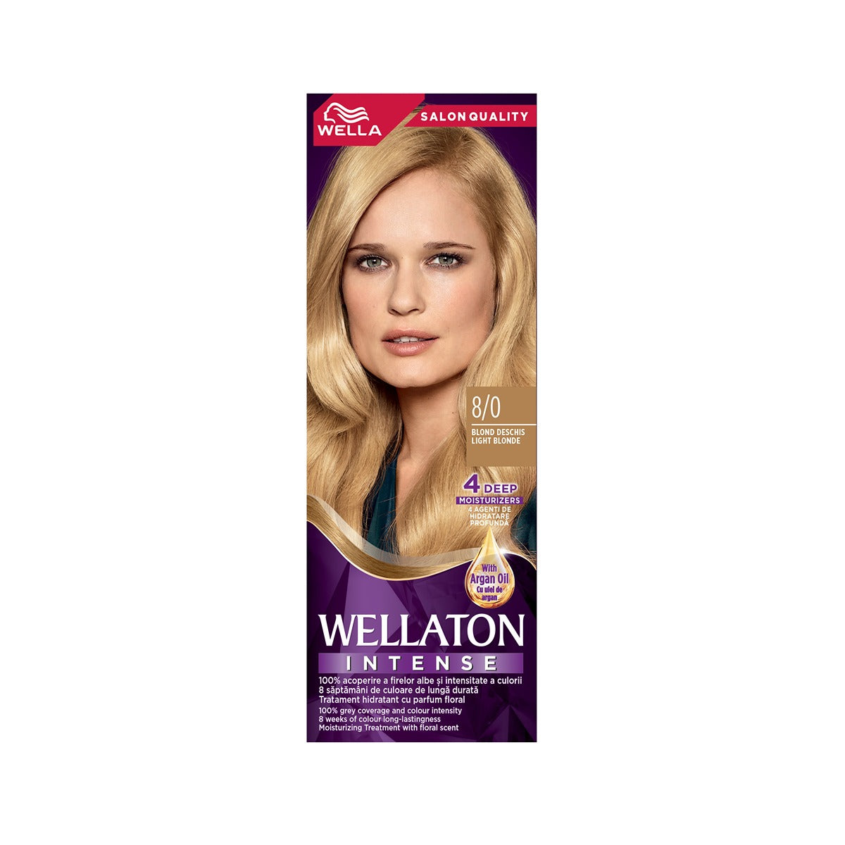 WELLATON Intense, vopsea de par, nuanta blond deschis, nr 8/0 [ps:0ed839b3-0de7-499b-b529-070f2eebc7ff]