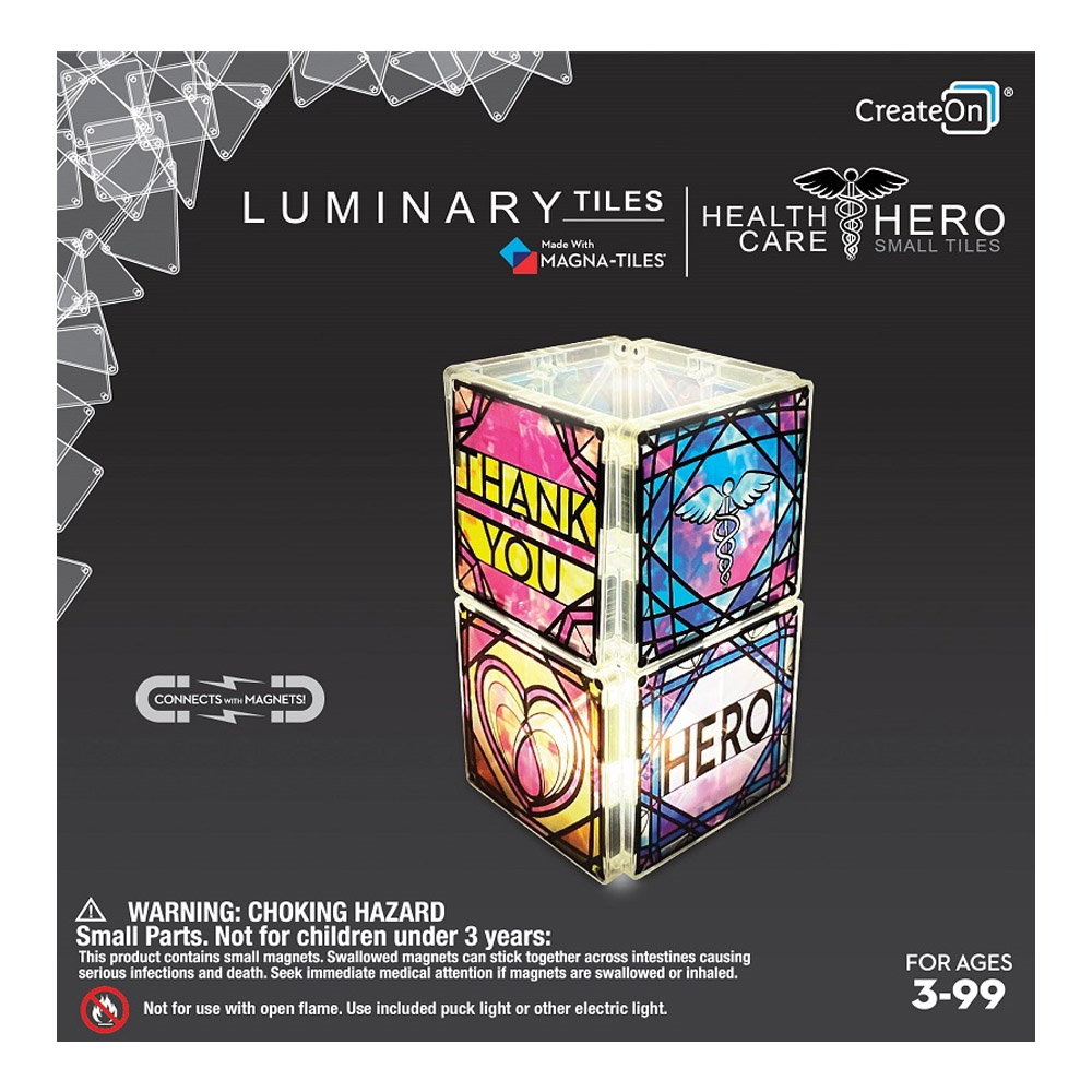 Magna-Tiles Luminary Heroes Vitralii Mici - CreateOn - Default Title [ps:76098bd4-fbf4-45f3-8bee-2490e35888de]