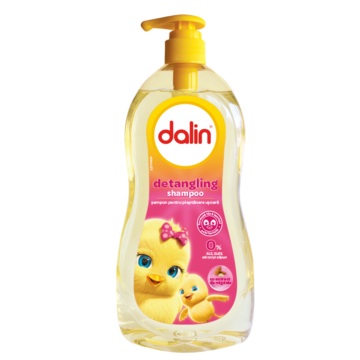 DALIN Baby, sampon, pieptanare usoara, 700 ml [ps:4a9e4316-e77b-49d1-bd4c-42c6a32e36ca]