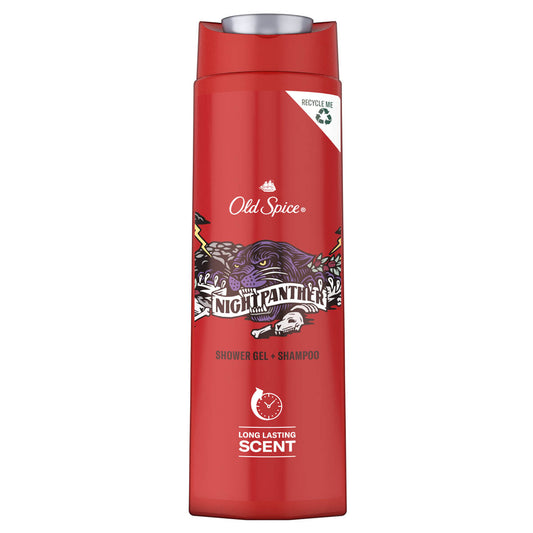 OLD SPICE NightPanther, gel de dus, 400 ml [ps:51710c2b-77d4-4edd-8f6f-984a68ecbfdc]