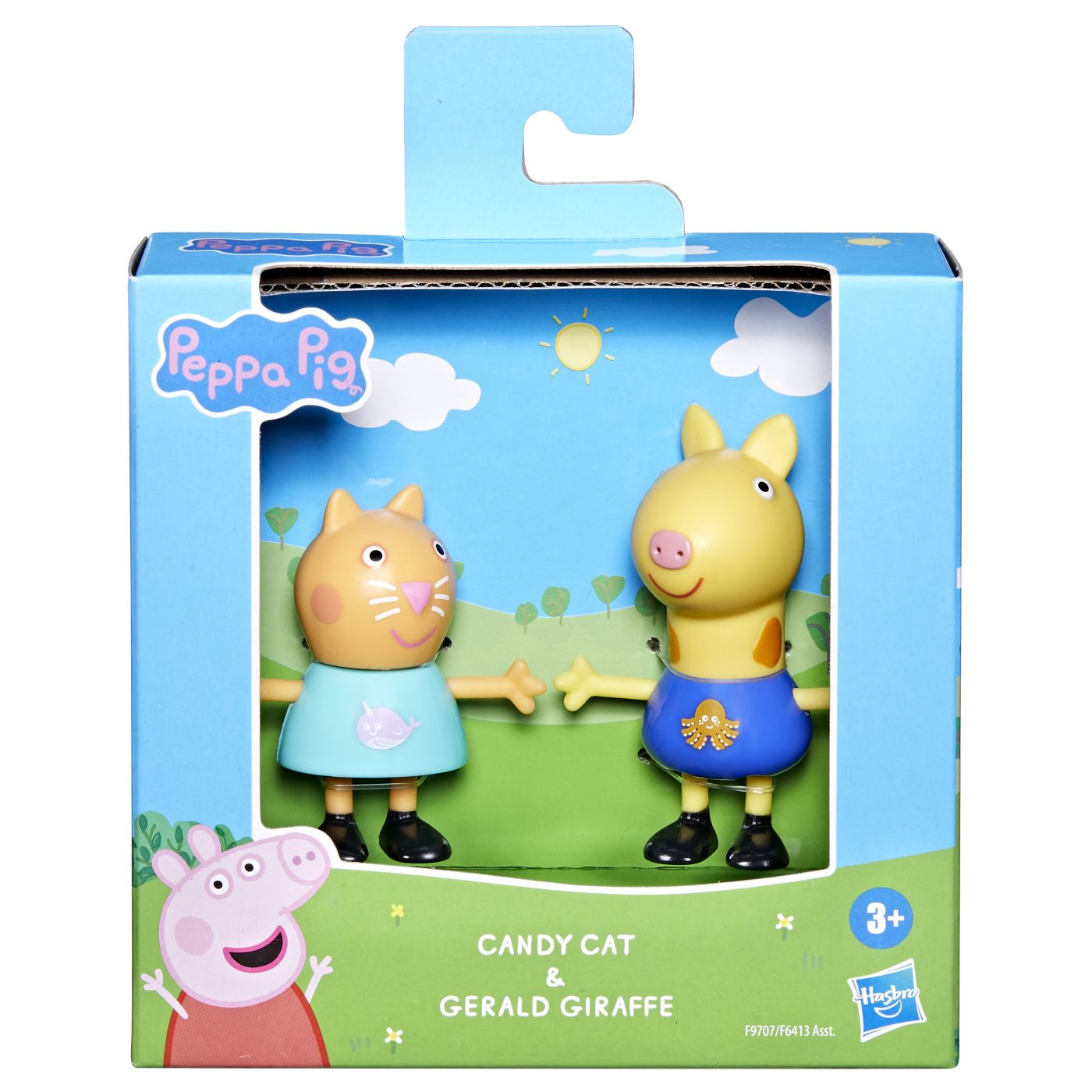 PEPPA PIG PRIETENI BUNI SET 2 FIGURINE PISICA CANDY SI GIRAFA GERALD [ps:6ad46aaa-0c2b-44bc-a393-fe48e9ecf134]