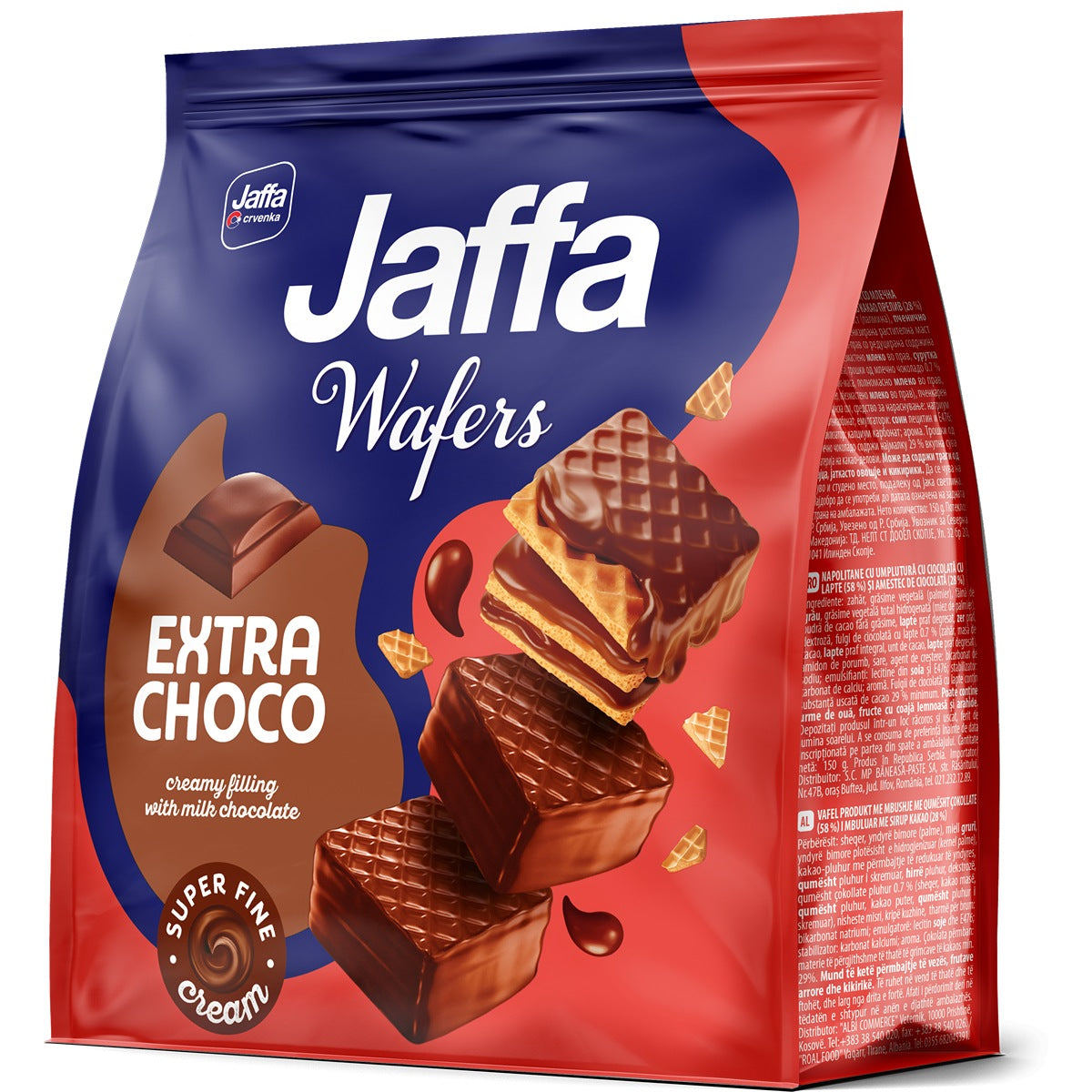 JAFFA WAFERS Napolitane, gustare, cu crema si glazura de ciocolata, 150 g [ps:21d76de9-797e-4900-ac41-7579ab81de1d]