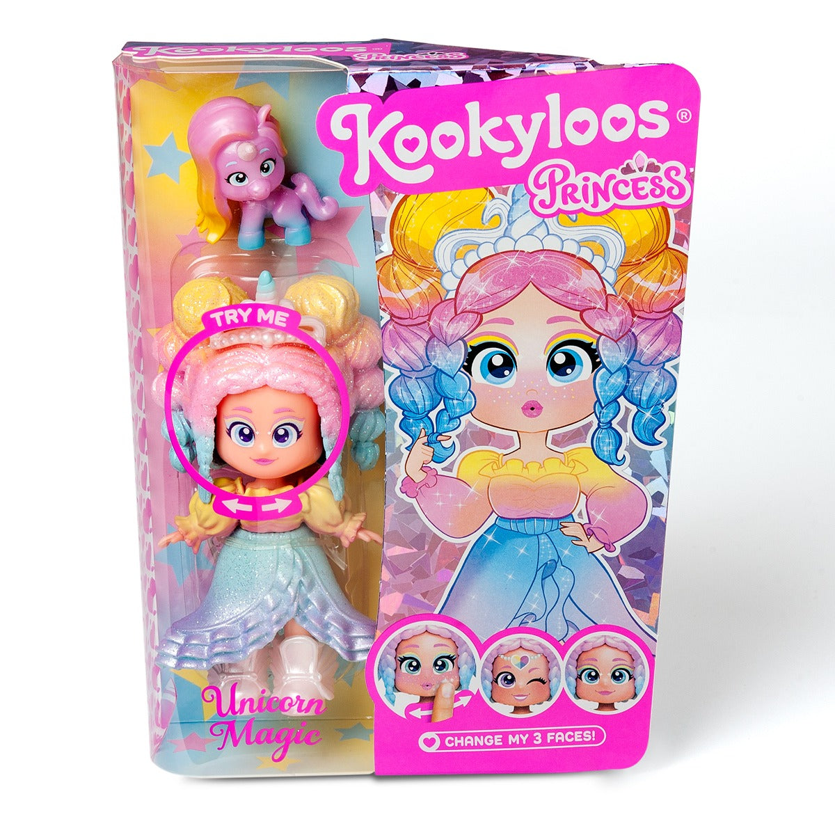 KOOKYLOOS Princess Unicorn Magic, papusa [ps:2f23411c-85a3-4b3c-8a7f-b38f90bf084a]