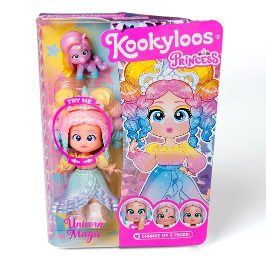KOOKYLOOS Princess Unicorn Magic, papusa [ps:2f23411c-85a3-4b3c-8a7f-b38f90bf084a]