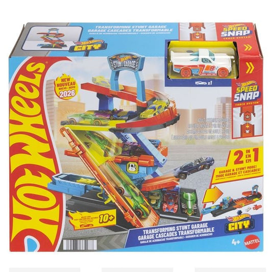 Hot Wheels City 2 in 1 Pista Garaj - Mattel - Default Title [ps:bea50ea6-5584-493b-a3fb-7766cd825cc5]