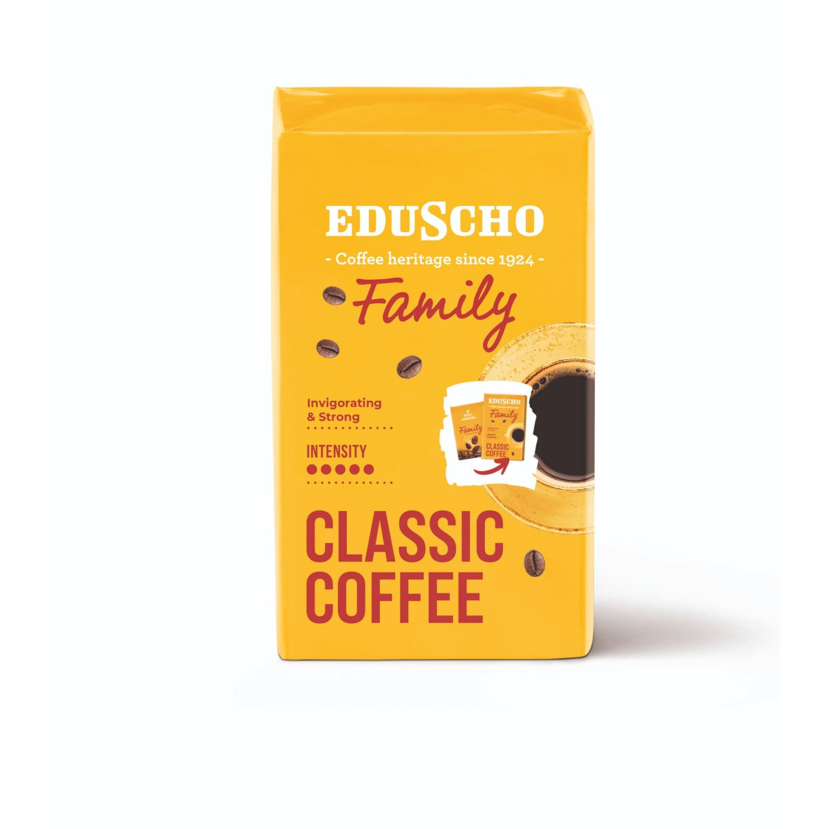 EDUSCHO Family, cafea prajita si macinata, 1 kg [ps:c8d387d8-fdae-465d-961c-58386f2b139d]
