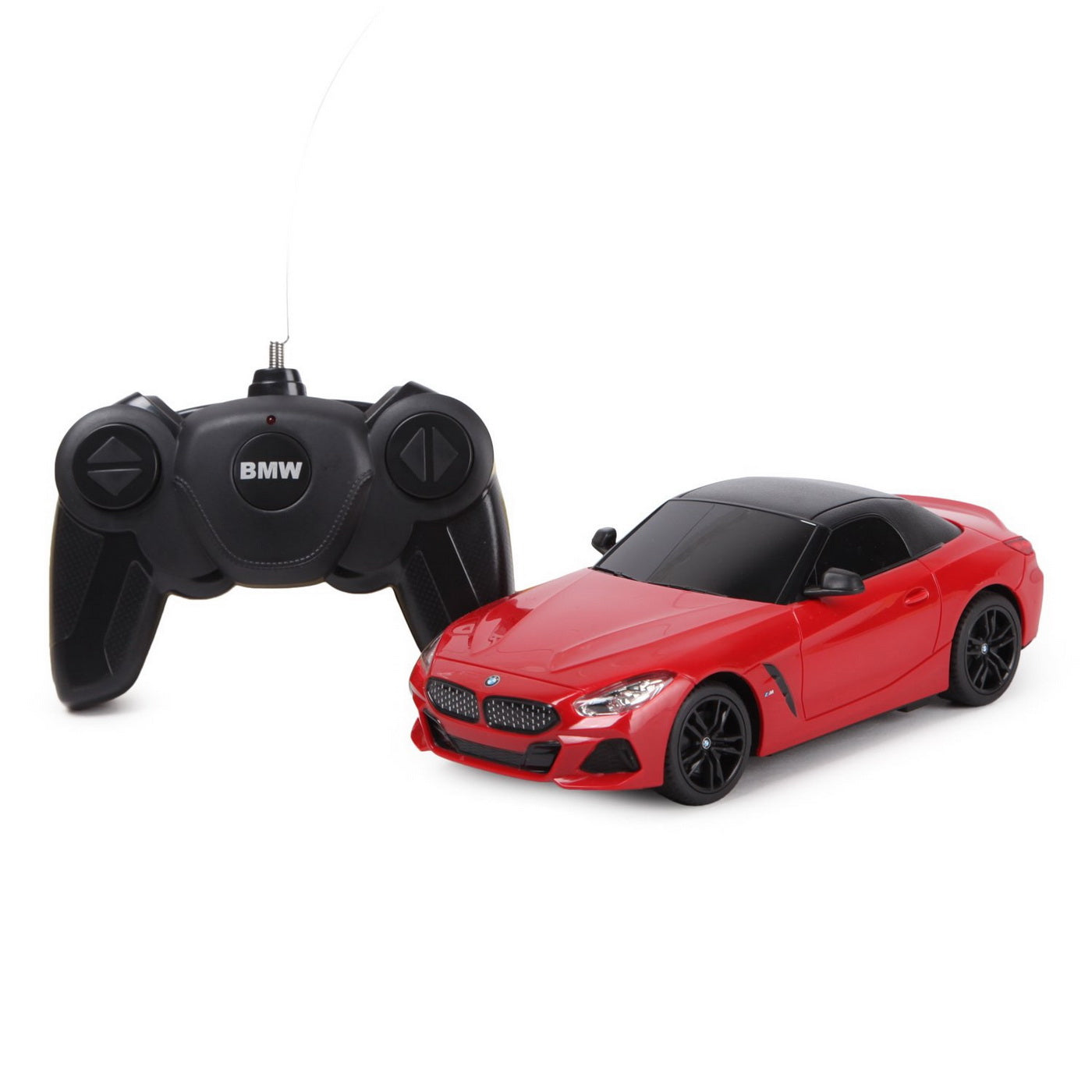 MASINA CU TELECOMANDA BMW Z4 ROSU SCARA 1 LA 24 Rastar - Roșu [ps:c388c6e5-0626-4852-bc86-56ee480db95b]