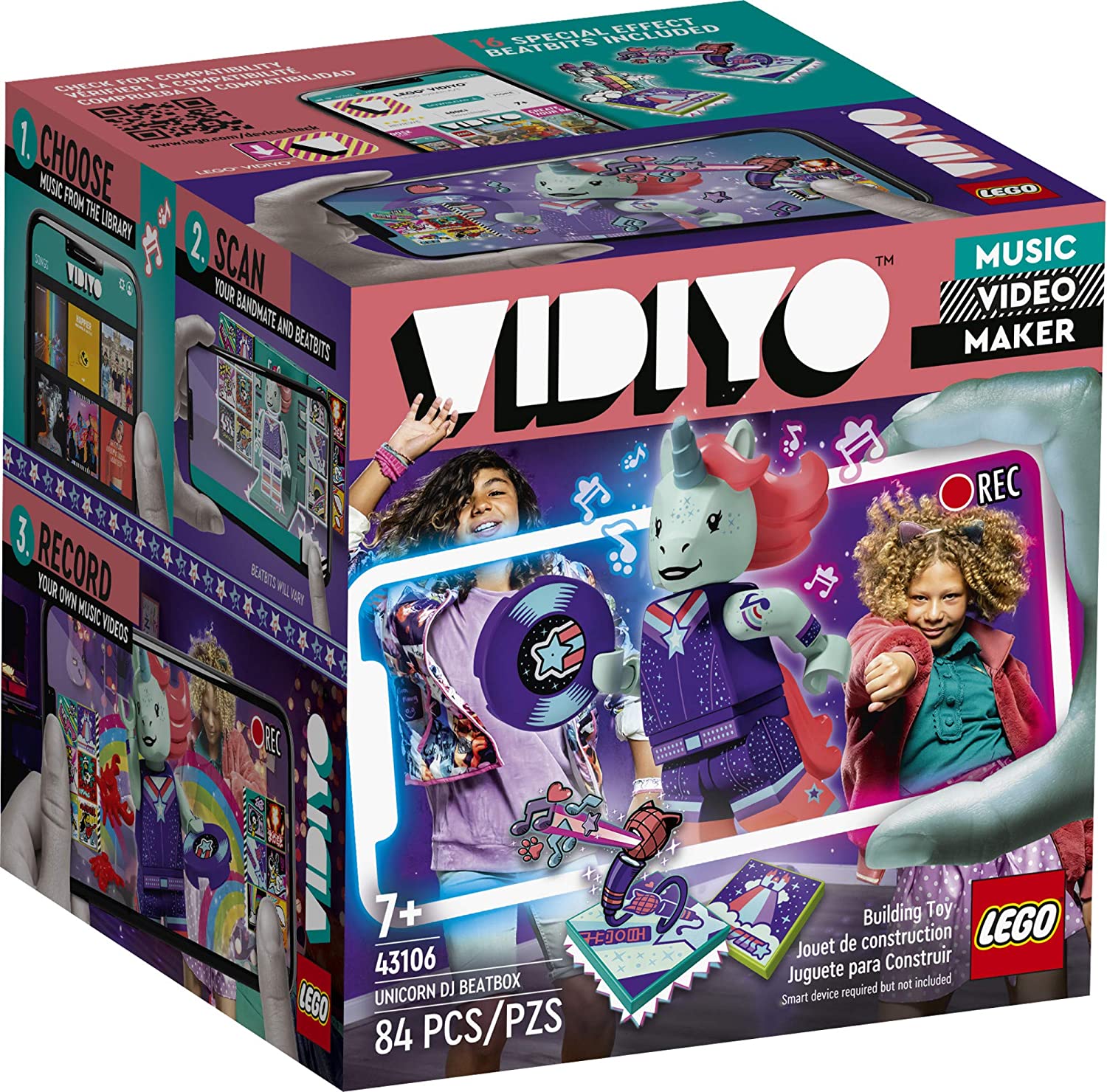 LEGO VIDIYO UNICORN DJ BEATBOX 43106 - Default Title [ps:e14dd381-30c2-405e-8c78-5c75f3d635ee]