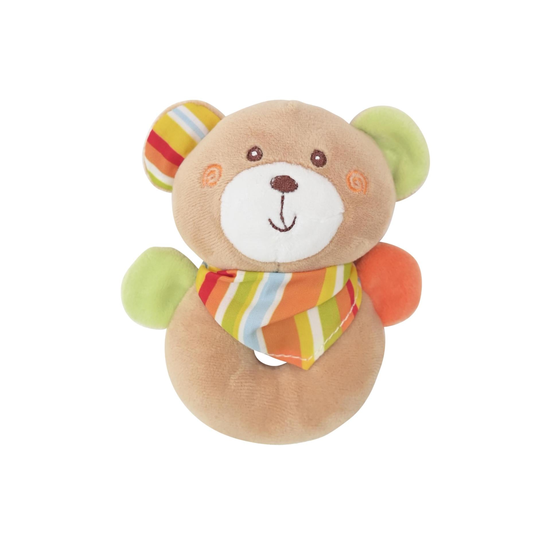 Ursulet de Plus Zornăitor Lorelli Toys, 11 cm, 0 luni+ - Ursulet [ps:c3d16487-8b89-4adb-983c-0631725c1ef8]