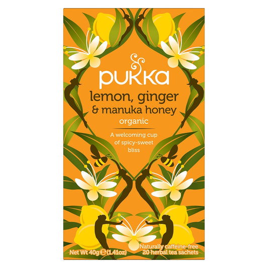 PUKKA Infusion Lemon&Ginseng, ceai, Infuzie organica, 20 pliculete [ps:3a79f6f9-b279-4ffd-a0ea-8dcb497cacc9]