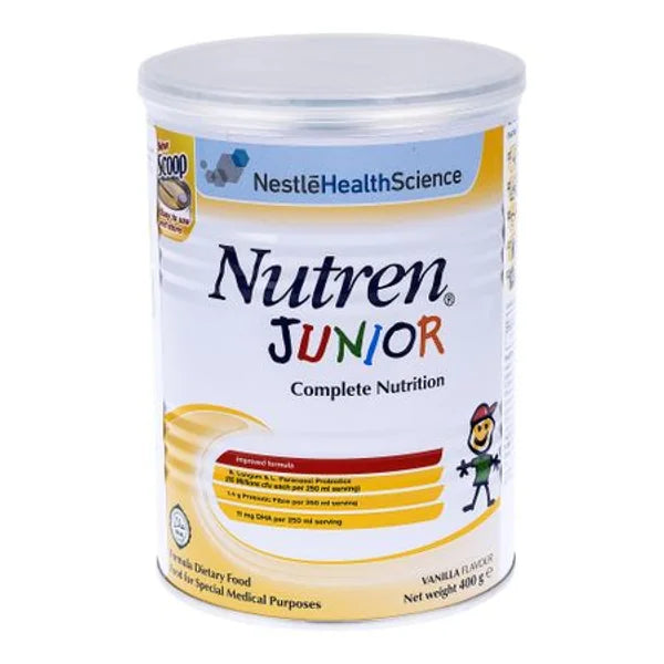 NESTLE NUTREN Junior, formula speciala lapte praf, de continuare de la 1 an, 400 g [ps:833b84a9-bff4-42b9-add3-77ca8f1a5358]