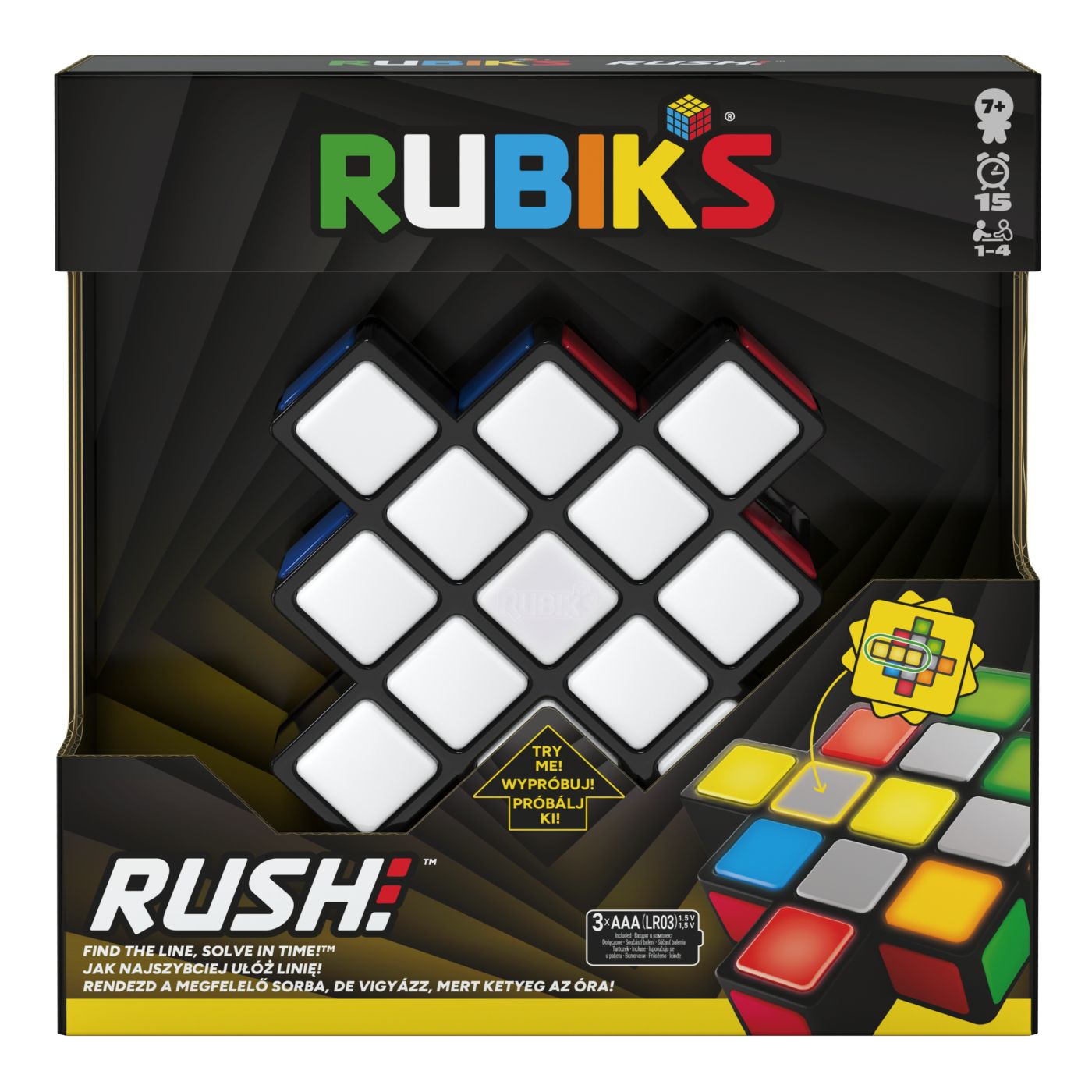 Cub Rubik's Rush Electronic Spin Master - Jucărie Educativă - Default Title [ps:77cf64ff-aba5-4e83-9c78-c681ff779422]