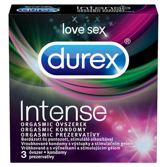 DUREX Intense Orgasmic, prezervative, 3 buc [ps:cf53a0ed-3495-4fb2-96d2-ec31ffb616b0]
