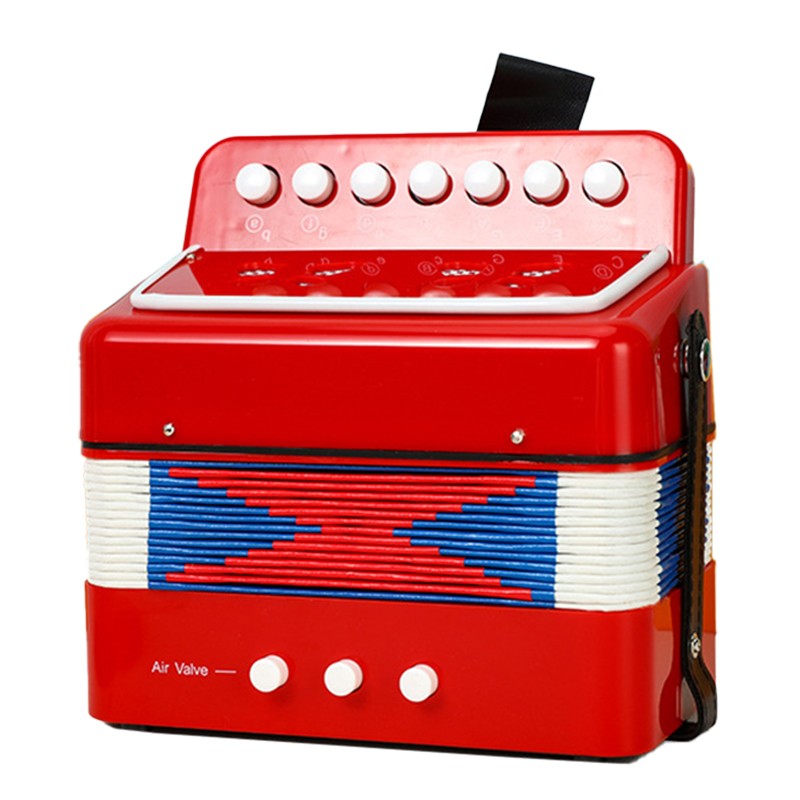 Acordeon Jucarie pentru Copii Flippy, Rosu - Roșu [ps:8b571167-6f95-49e4-891e-64f647d99256]