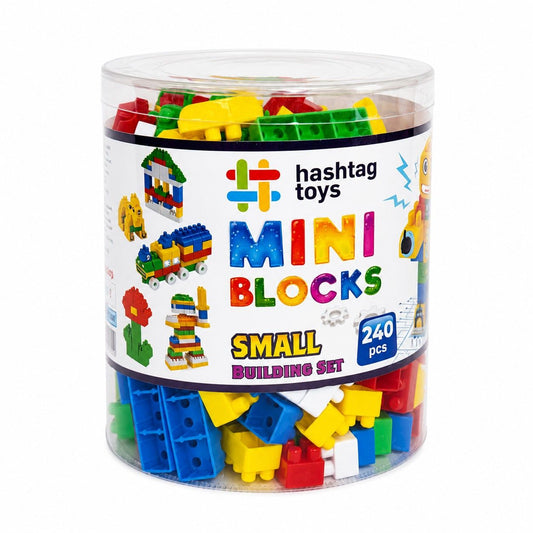 Set Constructor Mini Blocks 10 Viva Toys - Jucărie - Default Title [ps:f1e6c6fc-5b66-4683-8cff-737e9da47429]