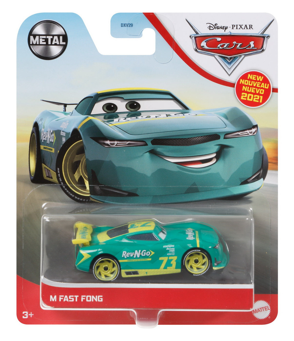 MASINUTA METALICA CARS3 PERSONAJUL BRIAN SPARK Mattel - Fast Fong [ps:bcc681e4-41fe-49d4-9129-253937198bfc]