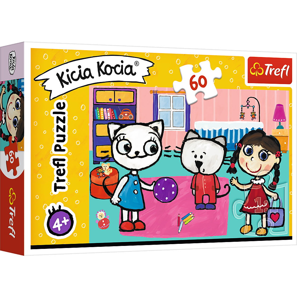 PUZZLE TREFL 60 KICIA KOCIA SI PRIETENII - Default Title [ps:084c522c-a313-4a07-ade4-48da2381819a]