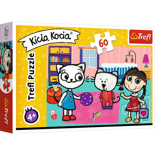 PUZZLE TREFL 60 KICIA KOCIA SI PRIETENII - Default Title [ps:084c522c-a313-4a07-ade4-48da2381819a]