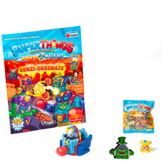SUPERTHINGS, figurine, Power Machines Revista + Jucarii [ps:111bb435-2e97-4e08-a060-b3fc20718bb3]