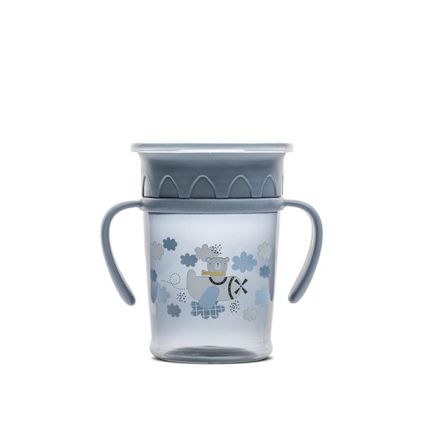 Cană de Tranziție Lorelli 360 Grade, 270ml, Multicolor - Cameo Blue [ps:ad43c49e-b9e2-415a-841e-479ab7c2027d]