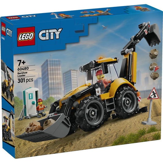 LEGO City Buldoexcavator Galben 60480 - Set de Construcție - Default Title [ps:e3817484-1931-45f1-86fa-0205b9a01418]