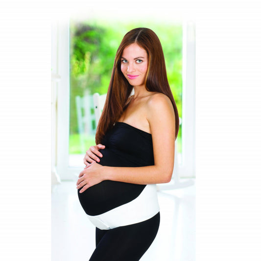 Centura abdominala pentru sustinere prenatala BabyJem Pregnancy (Marime: XL, Culoare: Alb) [ps:c70f014f-d68c-40a1-9f3f-dc0de8455896]
