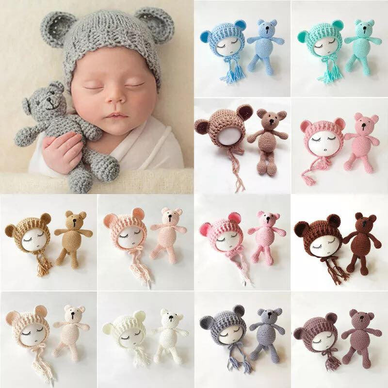 Set de caciulita cu ursulet pentru nou-nascut Drool (Culoare: Cappuccino) [ps:f6943218-efd4-4a99-8395-92528ea3e2b4]