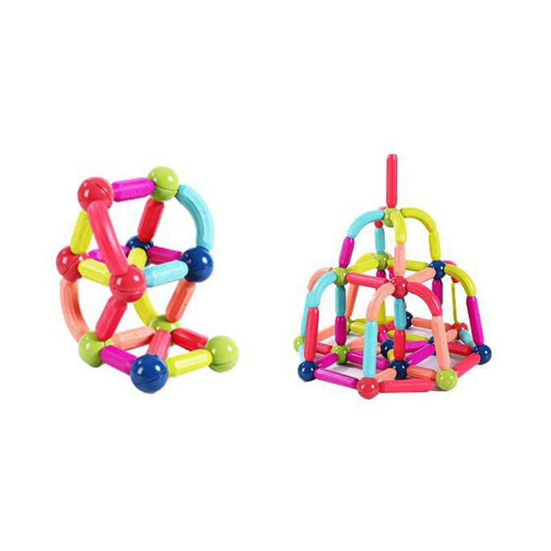 Piese Magnetice Flippy, Set 64 Piese Multicolor - Default Title [ps:d7d57bee-ec25-4b59-807b-a2a5aab284b3]