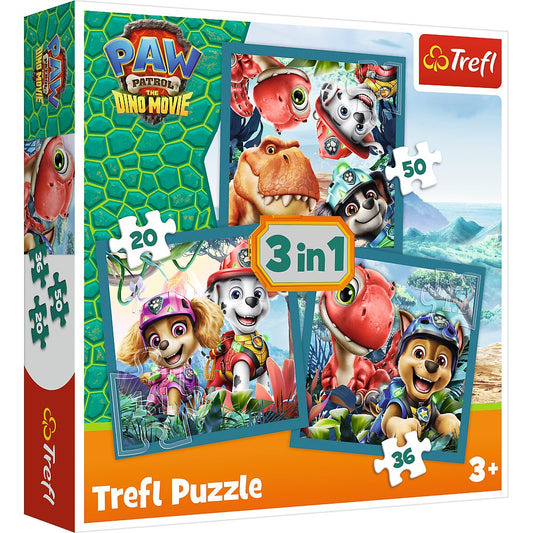 Puzzle Trefl 3in1 Patrula Cățelușilor Insula Dinozaurilor - Default Title [ps:47c7ef59-d436-4ea7-82d9-4f8acc866e66]