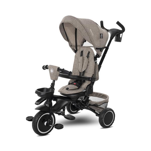Tricicletă Lorelli Freccia Multifuncțională, Beige & Black - Beige & Black [ps:d38ca272-3574-4ead-802d-5cdde5c6a6c3]