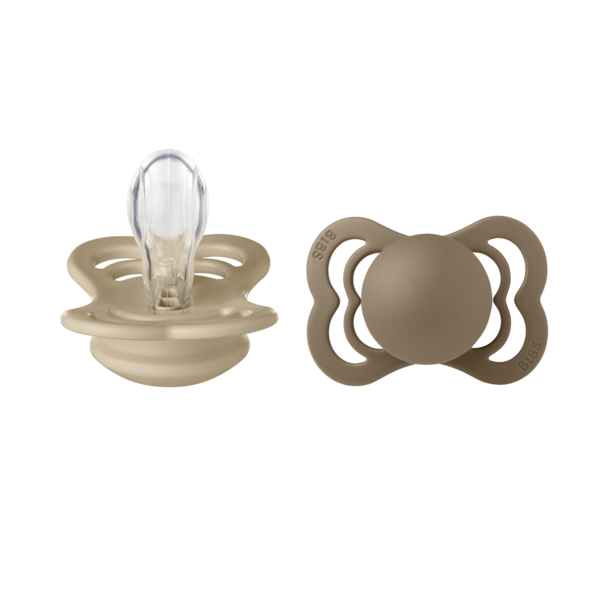 Set 2 Suzete BIBS Supreme Silicon 0 luni - Vanilla/Dark Oak - Default Title [ps:d0f08c41-09d1-47c4-93f4-66a9cfa5981e]