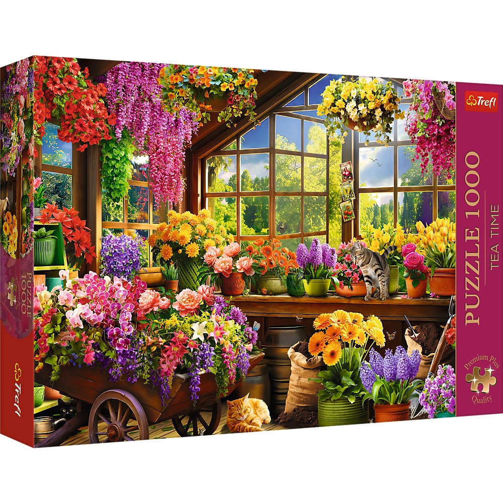 PUZZLE TREFL 1000 PREMIUM PLUS TEA TIME PIATA DE FLORI - Primavara [ps:2237869d-d059-499e-aa3d-06994052d7d2]
