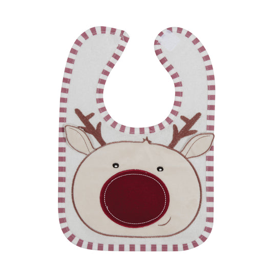 Bavetă Bumbac Lorelli cu Broderie 3D Deer - Infant - Default Title [ps:bcff984d-64ed-49cd-9ba0-659fe981e5f6]
