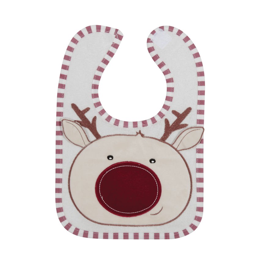 Bavetă Bumbac Lorelli cu Broderie 3D Deer - Infant - Default Title [ps:bcff984d-64ed-49cd-9ba0-659fe981e5f6]