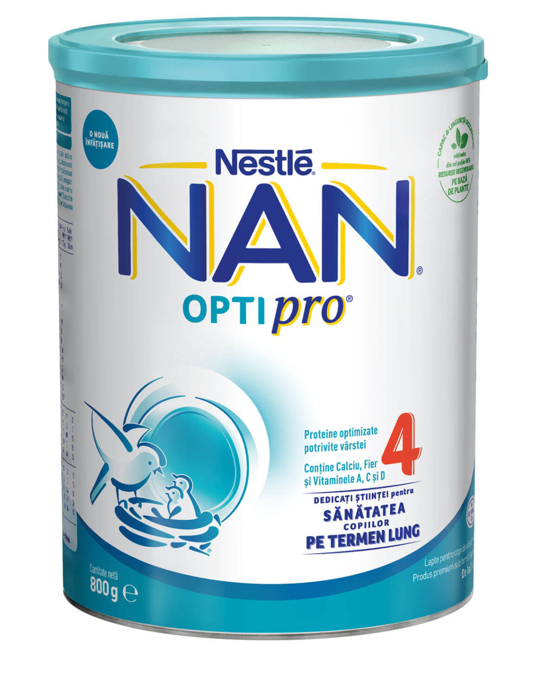 NESTLE NAN Optipro 4, formula speciala lapte praf, de continuare de la 2 ani, 800 g [ps:07c3890f-d8c4-4179-8843-f3de991019cc]