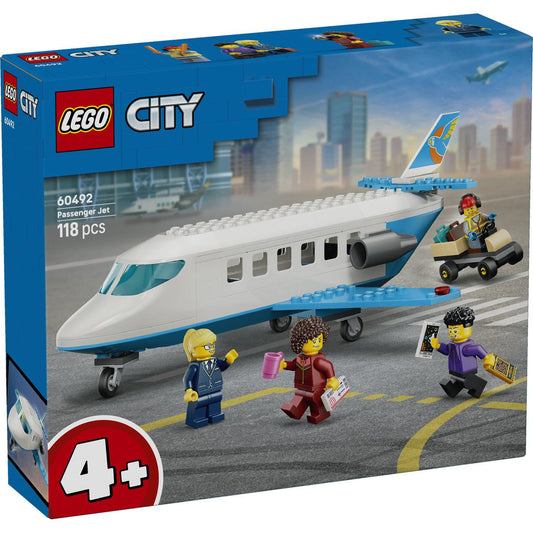 LEGO City Avion cu Reacție pentru Pasageri 60492 | Infant - Default Title [ps:72779a14-65b7-4f7c-992d-78d164c5a935]