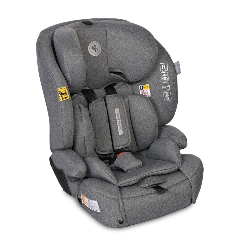 Scaun Auto Lorelli Benevento i-Size, Isofix, 76-150 cm - Grey [ps:9a7a1cf4-4135-463f-9b04-def9d54db439]